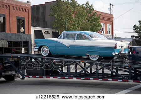 Antique car in downtown historic district in Branson, Missouri View Large Photo Image Stock Photography - Antique car in downtown historic district in Branson, Missouri. Fotosearch