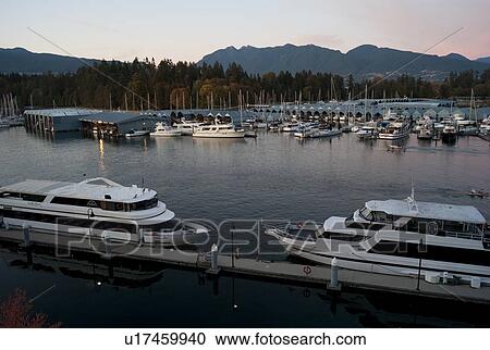 Boats docked in Vancouver, British Columbia, Canada View Large Photo Image Stock Image - Boats docked in Vancouver, British Columbia, Canada. Fotosearch