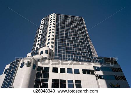 Stock Image - Canada Place Convention Centre in Vancouver, British Columbia, Canada. Fotosearch