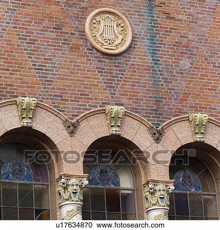 Stock Image - Chateau Theatre in Rochester, Minnesota, USA. Fotosearch