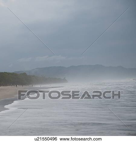 Stock Photograph - Coast Rica seascape. Fotosearch