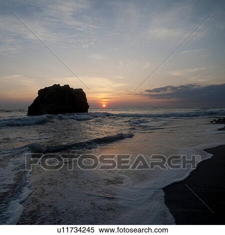 Costa Rica seascape View Large Photo Image Stock Photography - Costa Rica seascape. Fotosearch