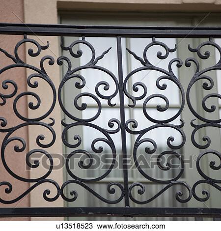 Decorative railing on the exterior of a building in Vail, Colorado View Large Photo Image Stock Image - Decorative railing on the exterior of a building in Vail, Colorado. Fotosearch