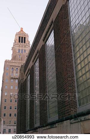 Stock Image - Exterior of Franklin Heating Station in Rochester, Minnesota, USA. Fotosearch