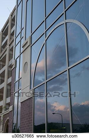 Stock Photography - Exterior of parking garage at the Mayo Clinic in Rochester, Minnesota, USA. Fotosearch