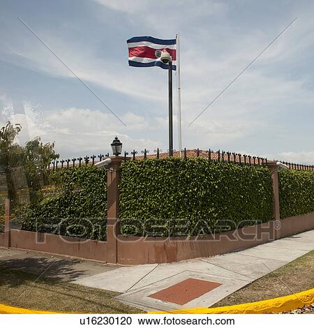 Exterior wall of President's house in San Jose Costa Rica View Large Photo Image Stock Image - Exterior wall of President's house in San Jose Costa Rica. Fotosearch