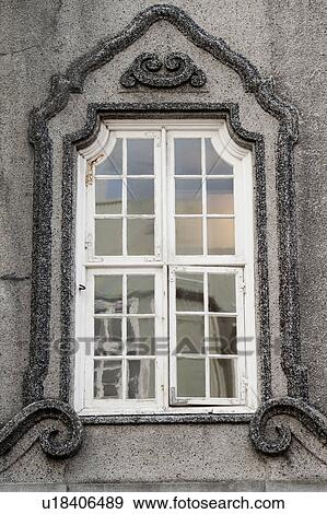 Exterior window of a building in Reykjavik Iceland View Large Photo Image Stock Photo - Exterior window of a building in Reykjavik Iceland. Fotosearch