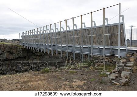 Fence structure indicating boundaries of North America and Europe View Large Photo Image Stock Photo - Fence structure indicating boundaries of North America and Europe. Fotosearch