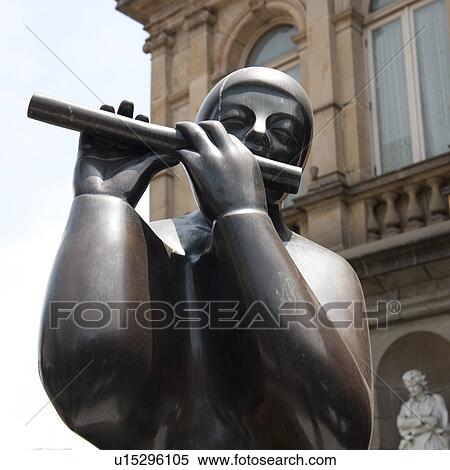Flutist sculpture in San Jose View Large Photo Image Stock Photography - Flutist sculpture in San Jose. Fotosearch