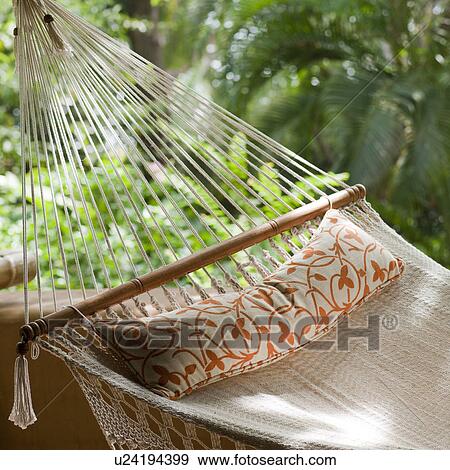 Stock Photo - Hammock at Florblanca Resort in Costa Rica. Fotosearch