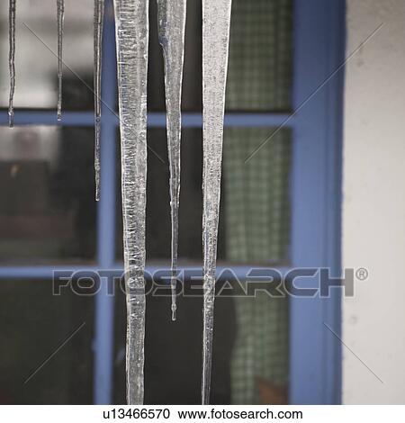 Icicles hanging in Vail, Colorado View Large Photo Image Stock Image - Icicles hanging in Vail, Colorado . Fotosearch
