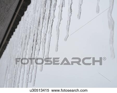 Icicles hanging in Vail, Colorado View Large Photo Image Stock Photography - Icicles hanging in Vail, Colorado. Fotosearch