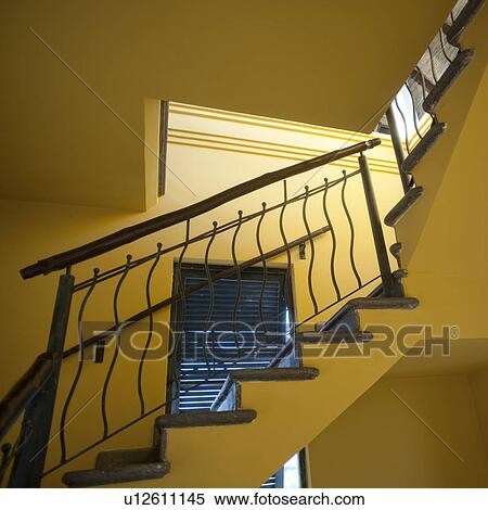 Stock Photography - Interior staircase in Costa Rica. Fotosearch