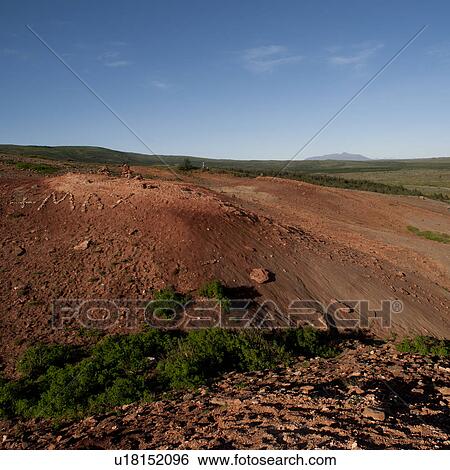 Iron rich soil eroded from countryside View Large Photo Image Stock Photograph - Iron rich soil eroded from countryside. Fotosearch