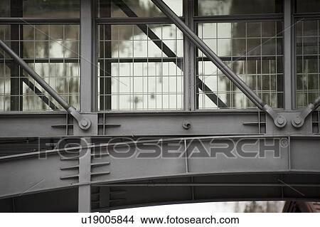 Metal railing of a walkway in Vail, Colorado View Large Photo Image Picture - Metal railing of a walkway in Vail, Colorado. Fotosearch
