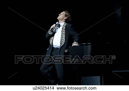 Picture - Performer at Dick Clark's Theatre in Branson, Missouri. Fotosearch