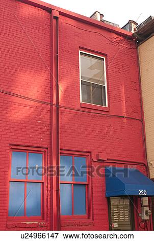 Stock Photo - Red brick building in Rochester, Minnesota, USA. Fotosearch