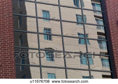 Reflection of a building at the Mayo Clinic in Rochester, Minnesota, USA View Large Photo Image Stock Photo - Reflection of a building at the Mayo Clinic in Rochester, Minnesota, USA. Fotosearch