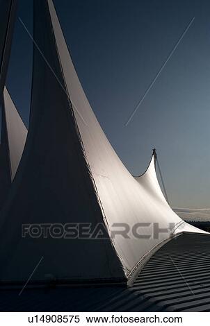 Stock Photography - Rooftop of the Convention Centre in Vancouver, British Columbia, Canada. Fotosearch