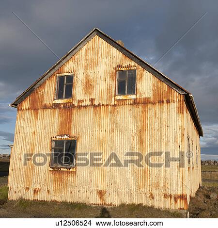 Rusted metal structure in countryside View Large Photo Image Picture - Rusted metal structure in countryside. Fotosearch