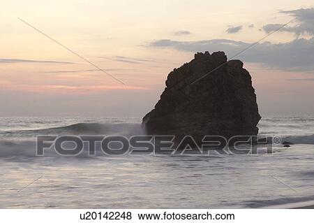 Seascape along Mal Pais coastline in San Jose Costa Rica View Large Photo Image Stock Photo - Seascape along Mal Pais coastline in San Jose Costa Rica. Fotosearch