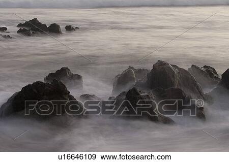 Stock Photo - Seascape in San Jose Costa Rica. Fotosearch
