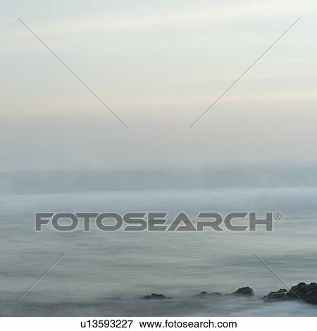 Stock Photo - Seascape off the coastline of Costa Rica. Fotosearch