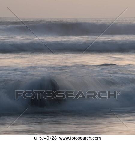 Stock Photo - Seascape off the coastline of Costa Rica. Fotosearch