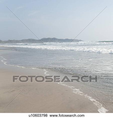 Stock Photo - Seashore in Costa Rica. Fotosearch
