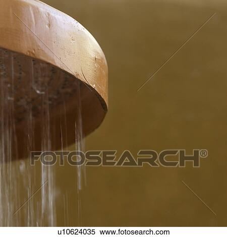 Stock Photography - Shower head in Costa Rica. Fotosearch
