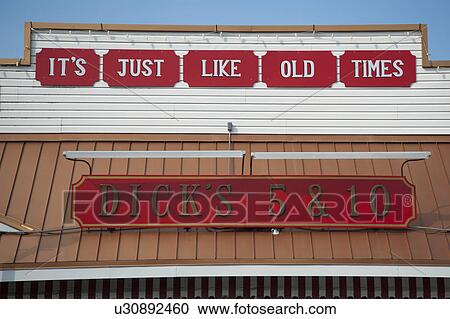 Sign in downtown historic district in Branson, Missouri, USA View Large Photo Image Stock Image - Sign in downtown historic district in Branson, Missouri, USA. Fotosearch