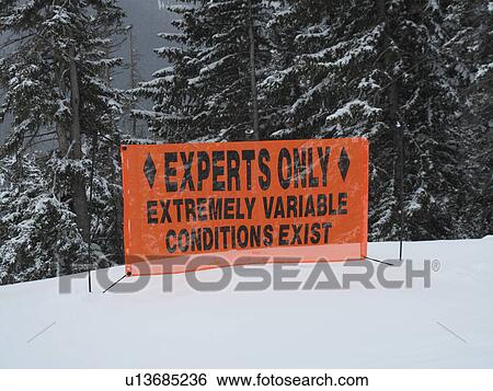 Sign on the ski slopes in Vail, Colorado View Large Photo Image Stock Photograph - Sign on the ski slopes in Vail, Colorado. Fotosearch