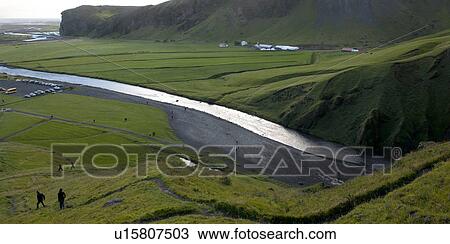 Skoga river through cliffs and farmland with hikers View Large Photo Image Stock Image - Skoga river through cliffs and farmland with hikers. Fotosearch