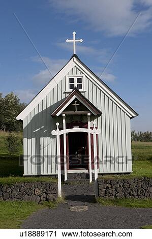 Small Christian church in Iceland View Large Photo Image Stock Image - Small Christian church in Iceland. Fotosearch