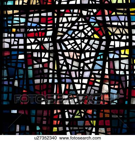 Stained glass church window View Large Photo Image Stock Image - Stained glass church window. Fotosearch
