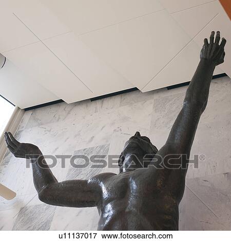 Stock Photo - Statue in the Mayo Clinic in Rochester, Minnesota, USA. Fotosearch