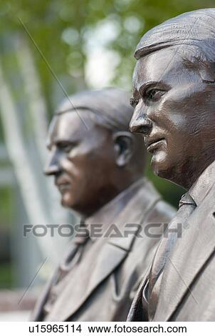 Statues of the Mayo brothers in Rochester, Minnisota, USA View Large Photo Image Picture - Statues of the Mayo brothers in Rochester, Minnisota, USA. Fotosearch