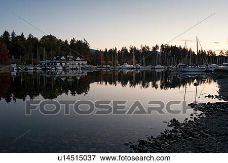Twilight sky in Vancouver, British Columbia, Canada View Large Photo Image Stock Photo - Twilight sky in Vancouver, British Columbia, Canada. Fotosearch