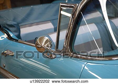 Stock Image - Vintage convertible car in Branson, Missouri. Fotosearch