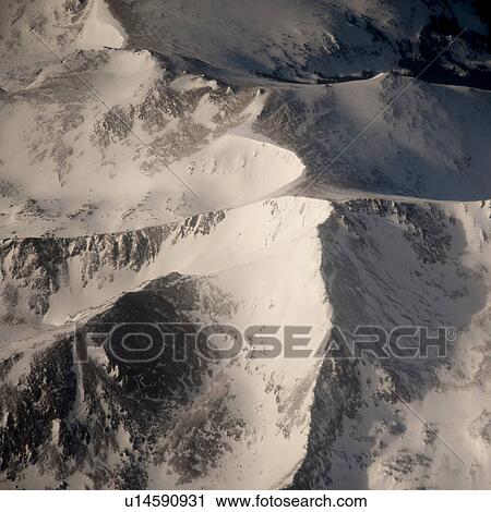 Stock Image - Winter landscape in Vail, Colorado. Fotosearch
