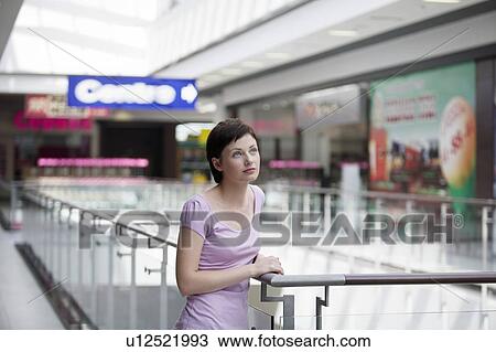 Young woman in shopping centre, Voronezh View Large Photo Image Stock Image - Young woman in shopping centre, Voronezh. Fotosearch