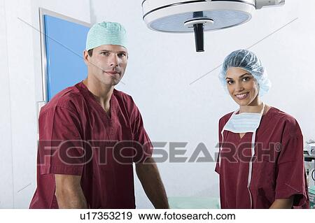 Medical personnel in operating room View Large Photo Image Stock Photo - Medical personnel in operating room. Fotosearch
