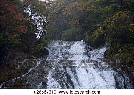 Stock Image - Awamata Falls. Fotosearch