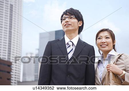 Business Colleagues Outside View Large Photo Image Stock Image - Business Colleagues Outside. Fotosearch
