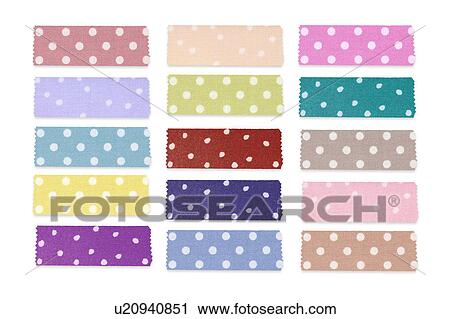 Colorful polka dot ribbons View Large Photo Image Stock Image - Colorful polka dot ribbons. Fotosearch