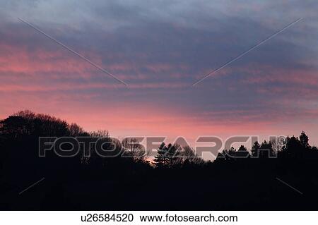Dawn of winter View Large Photo Image Stock Image - Dawn of winter. Fotosearch