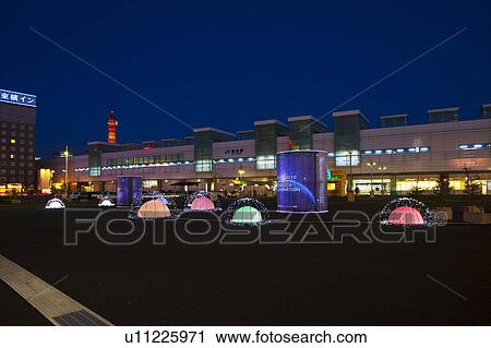 Decorations Outside the West Entrance of Fukui Station View Large Photo Image Stock Image - Decorations Outside the West Entrance of Fukui Station. Fotosearch