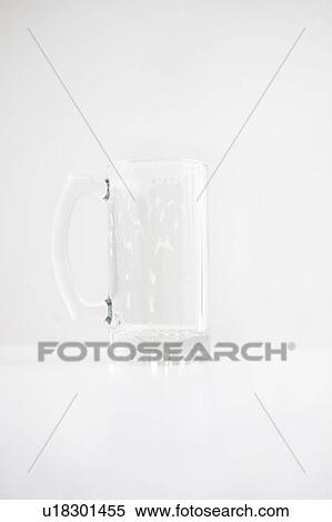 Stock Photography - Empty beer glass. Fotosearch