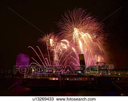 Fireworks at London Bridge View Large Photo Image Stock Image - Fireworks at London Bridge. Fotosearch