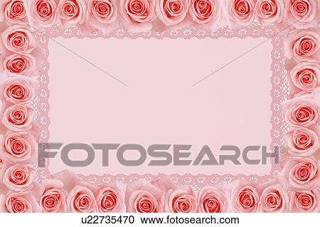 Stock Image - Flower frame. Fotosearch